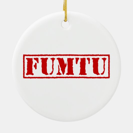 FUMTU KERAMIK ORNAMENT (Hinten)