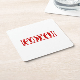 FUMTU RECHTECKIGER PAPPUNTERSETZER