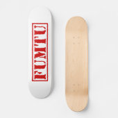FUMTU SKATEBOARD (Vorderseite)