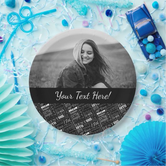 Fun 18. Geburtstag Personalisierte Gastgeschenken Pappteller (Party)