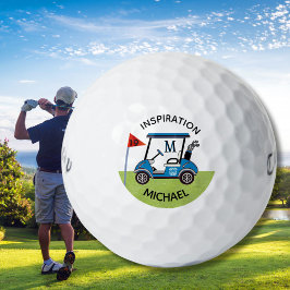 Fun 19. Loch Custom Cart Personalisiert Golfball