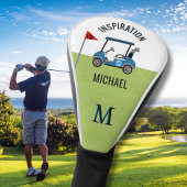 Fun 19th Hole Custom Cart Personalized Golf Headcover