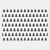 Fun 2020 Sind zum Kotzen Frohe Weihnachten Schwarz Geschenkpapier Set (Vorderseite 2)