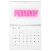 Fun 2026 calendar kalender (Feb 2027)
