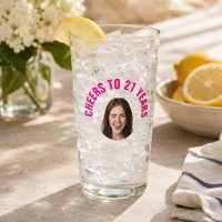 Fun 21. Geburtstag CUSTOM TEXT Foto