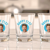 Fun 21. Geburtstag CUSTOM TEXT Foto