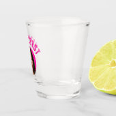 Fun 21st Birthday CUSTOM TEXT Photo Schnapsglas (Rechts)