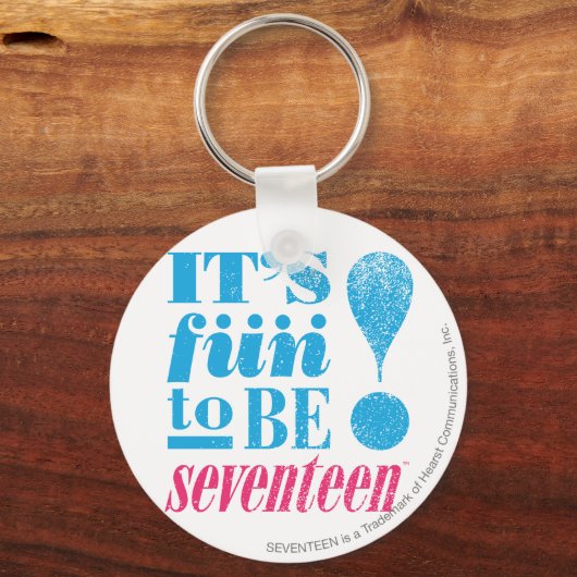 Fun 2 B 17-Aqua Schlüsselanhänger (Vorderseite)