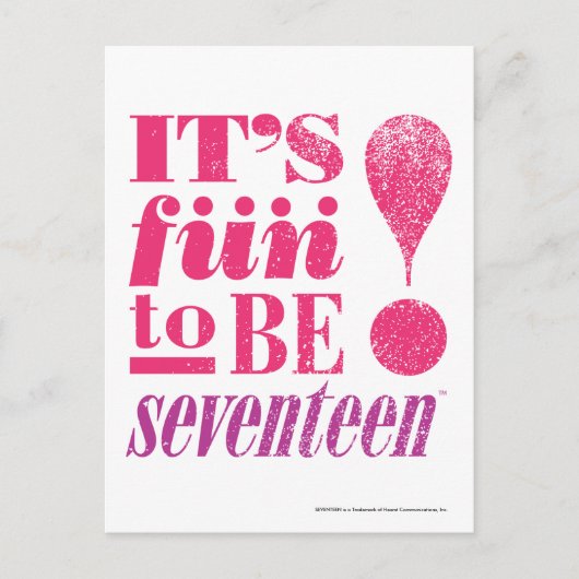 Fun 2 B 17-Magenta Postkarte (Vorderseite)