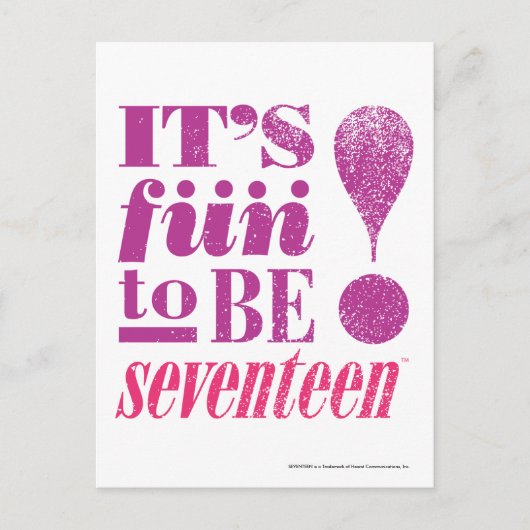 Fun 2 B 17-Purple Postkarte (Vorderseite)