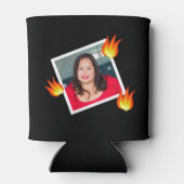 Fun 50. Geburtstag "Hot Tamale" Foto Dosenkühler (Rückseite)