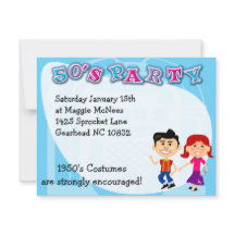 Fun 50er Theme Party Sock Hop Kinder Kunst