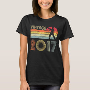 Fun 5th Birthday Karate Taekwondo 5 Year Old Vinta T-Shirt