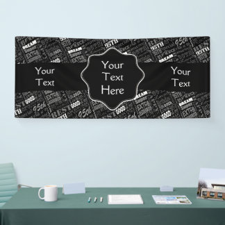 Fun 95. Geburtstagspartei Personalisiert Monogram Banner