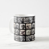 Fun 9 Photo Collage Pictures Kaffeetasse (Vorderseite Links)
