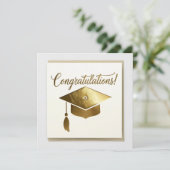 Fun Abschluss Card Karte (Stehend Vorderseite)