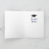 Fun Abschluss Glückwunsch Karte (Innenseite)