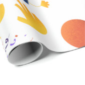 Fun-Abschluss-Klasse Geschenkpapier (Rolleneckpunkt)