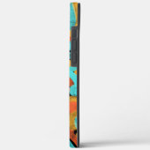 Fun, abstract, colorful phone case (Rückseite / Links)