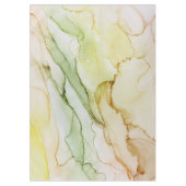 Fun Abstrakte Pastellfarben Grün, Beige Tablette Tischdecke (Vorderseite)