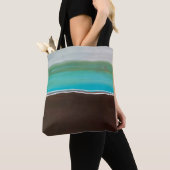 Fun abstraktes Design Tote Tasche (Von Nahem)