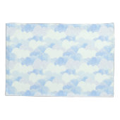 Fun Abstraktes, modernes Regenwolkenmuster Kissenbezug (Rückseite)