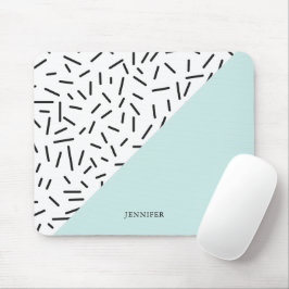 Fun Abstraktes Muster Personalisiert Mousepad