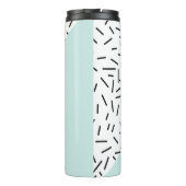 Fun Abstraktes Muster Personalisiert Thermosbecher (Rückseite)