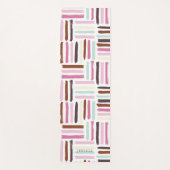 Fun Abstraktes Muster Yogamatte (Vorderseite)