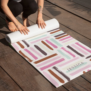 Fun Abstraktes Muster Yogamatte