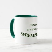 Fun Accountant Data Analyst Happy Spreadsheet Tee Tasse (Vorderseite Links)