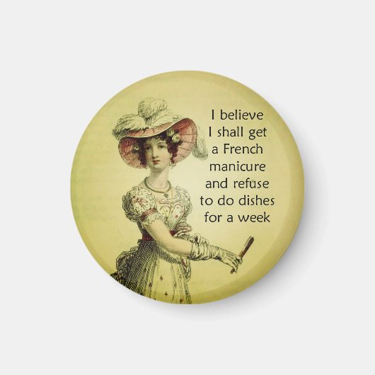 Fun Ackerman Woman Magnet für sie (Vorne)