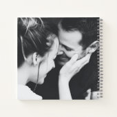 Fun Acoustic Guitar Diamonds Foto Wedding Guest Notizblock (Rückseite)