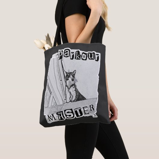 Fun Active Parkour Master Punk Kitty Design Tasche (Von Nahem)