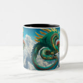 Fun AI Fantasy Flying Creature Tasse (VorderseiteRechts)