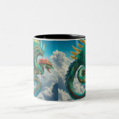 Fun AI Fantasy Flying Creature Tasse (Mittel)