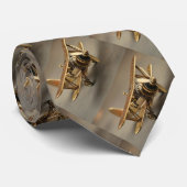 Fun Airplane Flugzeug Pilot Steampunk Biplane Krawatte (Gerollt)