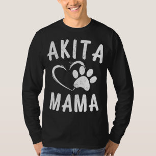 Fun Akita Mama Geschenk Pet Lover Apparel Dog Akit T-Shirt