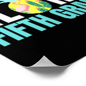 Fun Aloha Fünfte Klasse zurück zur Schule Kinder L Poster (Ecke)