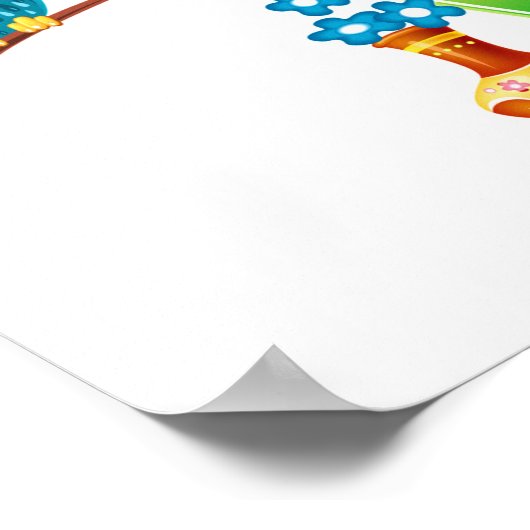 Fun Alphabet Poster (Ecke)