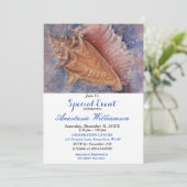 FUN AM STRAND PARTY EINLADUNG (Stehend Vorderseite)