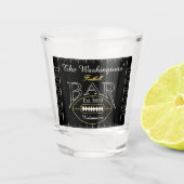 Fun American Football Bar Trinkbehälter Schnapsglas (Vorderseite)