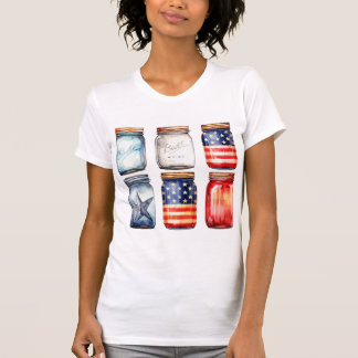 Fun Amerikanische Unabhängigkeitstag Patriotic T - T-Shirt