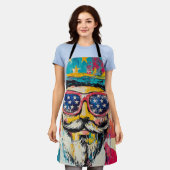 Fun Amerikanische Unabhängigkeitstag Schürze (Getragen)