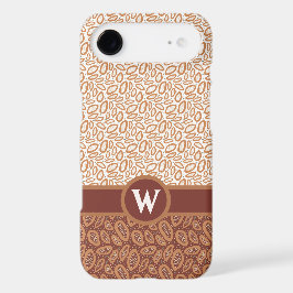 Fun Amoeba Formen mit Monogram