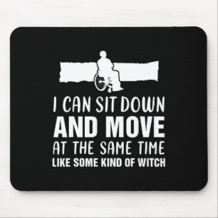 Fun Amputierte Menschen für Rollstuhlfahrer Handic Mousepad