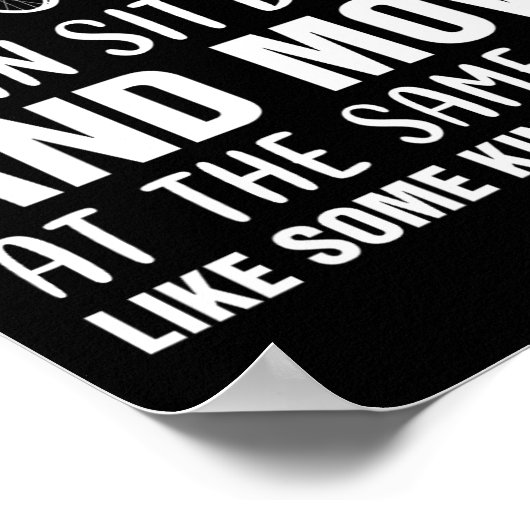 Fun Amputierte Menschen für Rollstuhlfahrer Handic Poster (Ecke)