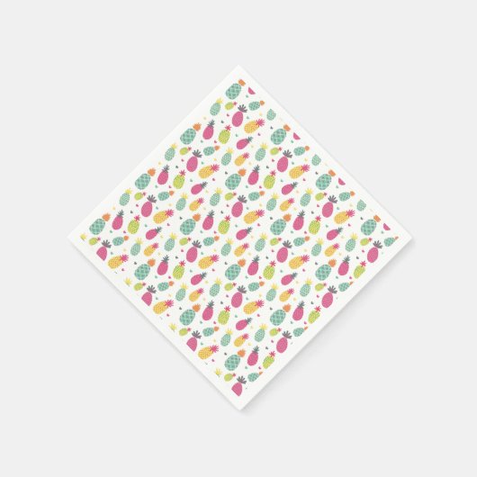Fun-Ananas-Muster Serviette