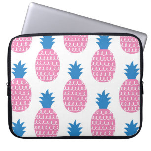 Fun Ananas nahtlose Muster Vintage Darstellung Laptopschutzhülle
