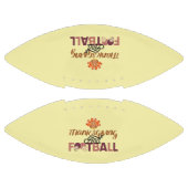 Fun and Catchy Thanksgiving Design Football (Paneele)